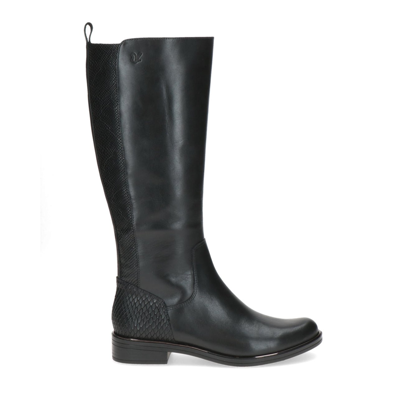 Caprice | 25515 Long Leather Boot | Black