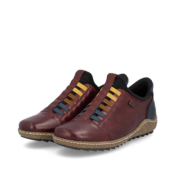 Rieker | L7562-35 Ready2GO Slip On Shoe | Dark Red
