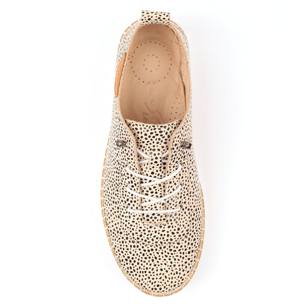 Lunar | Evette Animal Spot Plimsol