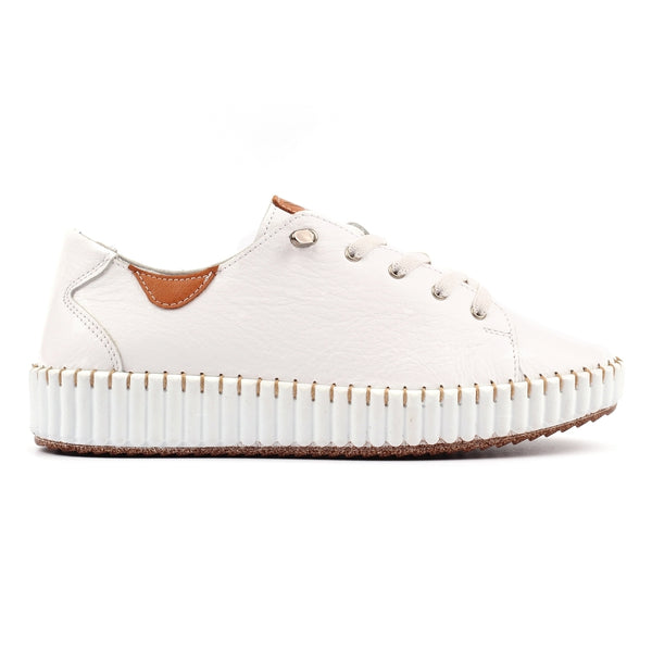 Lunar | Faith White Shoe