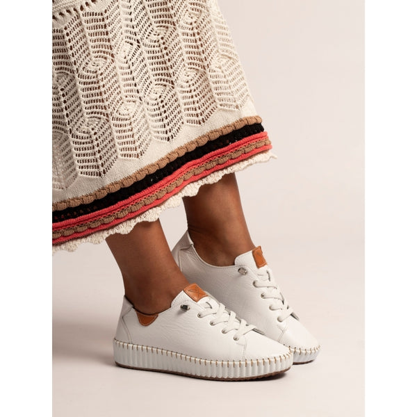 Lunar | Faith White Shoe