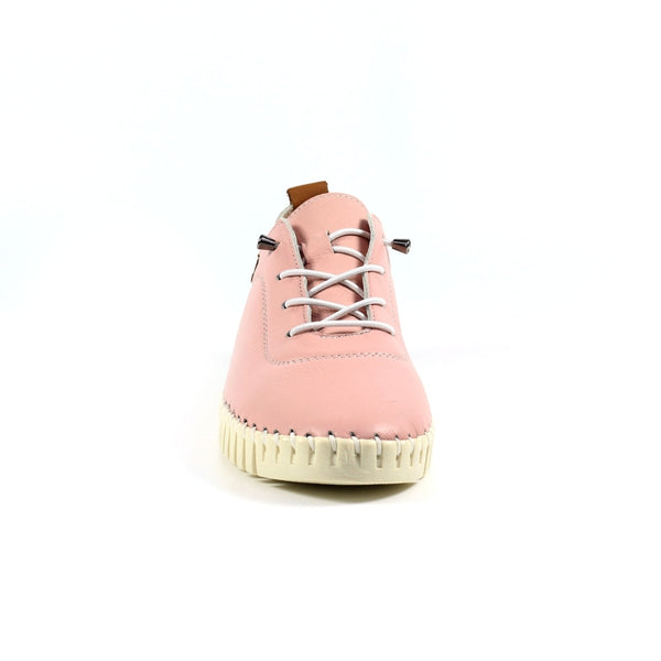 Lunar | Flamborough Leather Shoe | Pale Pink