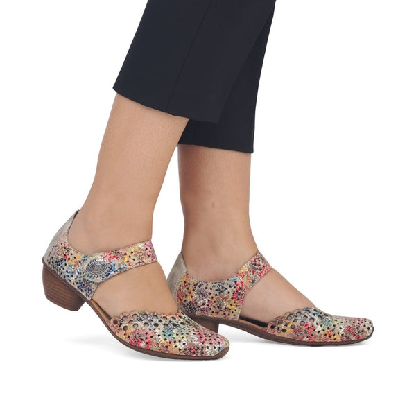 Rieker | Hook & Loop Shoe | 43753-14 | Multicoloured