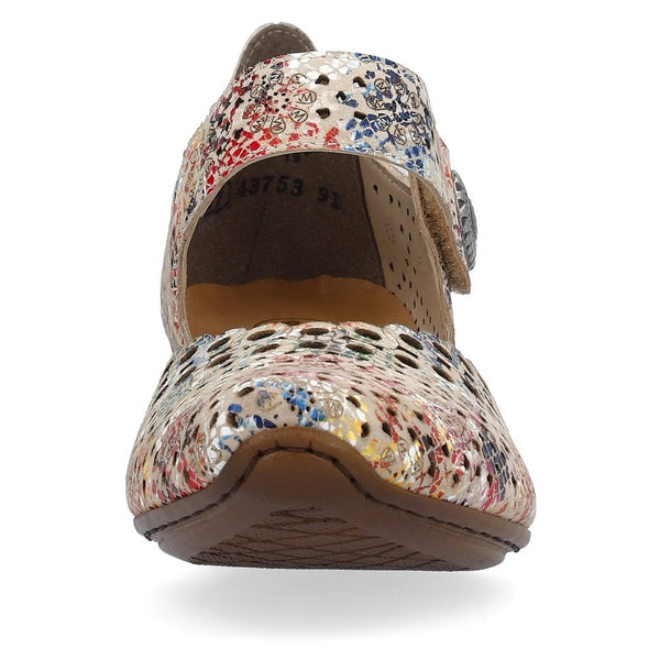 Rieker | Hook & Loop Shoe | 43753-14 | Multicoloured