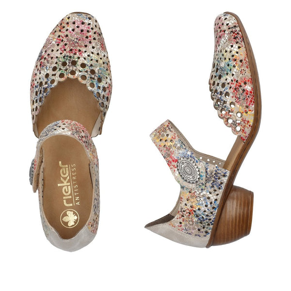 Rieker | Hook & Loop Shoe | 43753-14 | Multicoloured