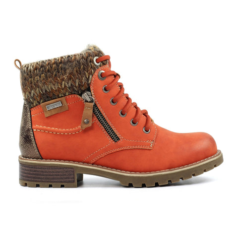 Lunar | Millie Waterproof Boot | Orange
