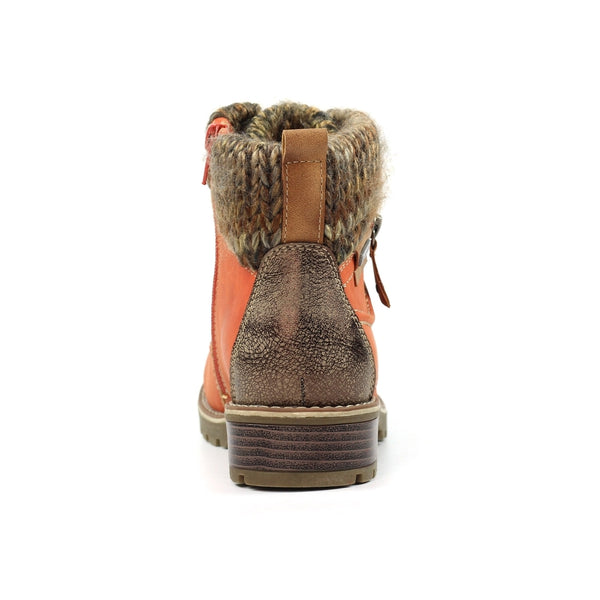 Lunar | Millie Waterproof Boot | Orange