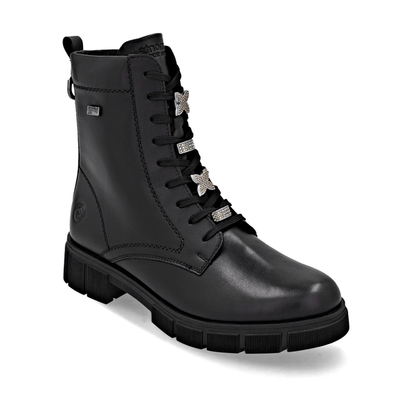 Remonte | Chunky Embellished Detail Ankle Boot | D2S73-00 | Black