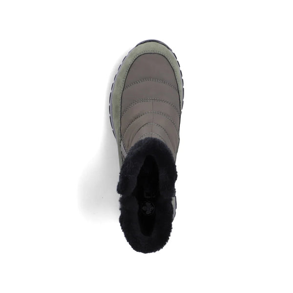 Rieker | Warm Water Resistant Ankle Boot | M9670-54 | Forest Green