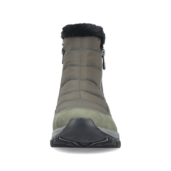 Rieker | Warm Water Resistant Ankle Boot | M9670-54 | Forest Green