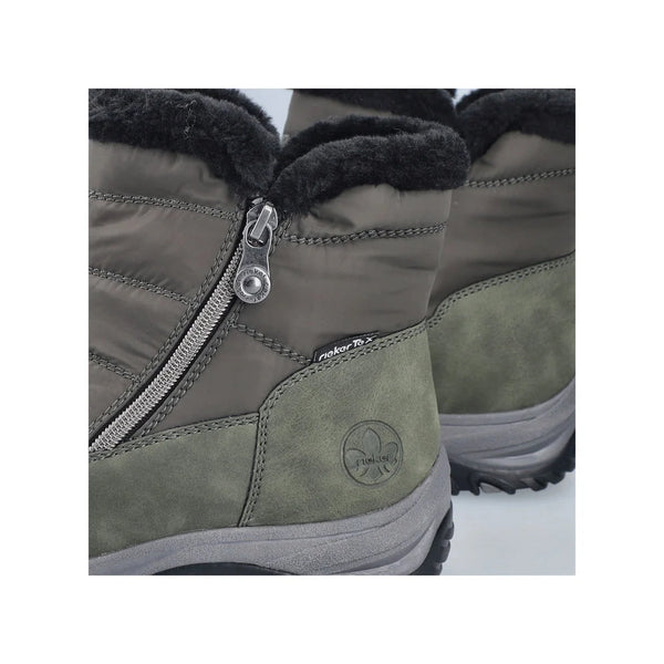 Rieker | Warm Water Resistant Ankle Boot | M9670-54 | Forest Green