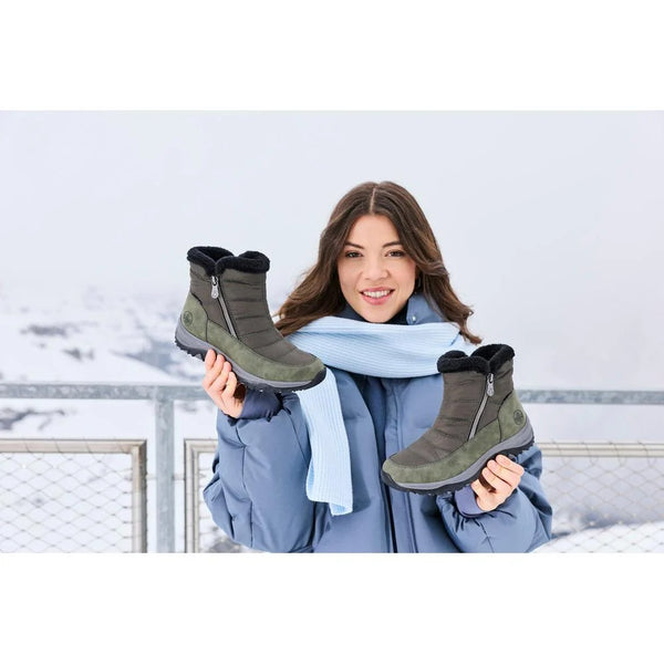 Rieker | Warm Water Resistant Ankle Boot | M9670-54 | Forest Green