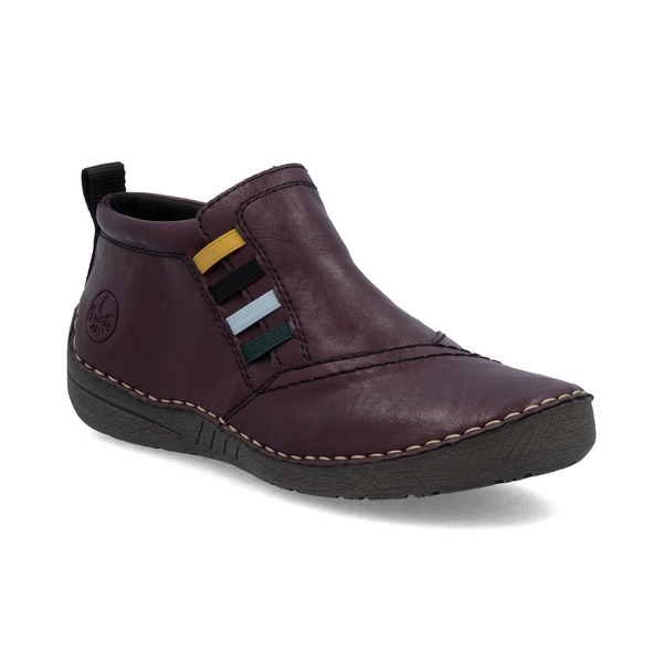 Rieker | Low Ankle Boot | 52584-30 | Dark Red