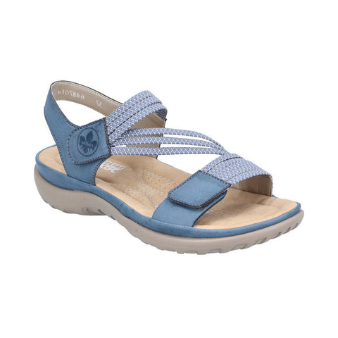 Rieker | Elasticated Walking Sandal | 64870-14