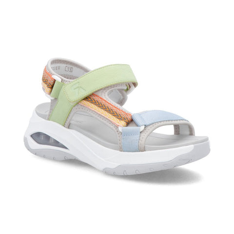 Rieker | Sport Luxe Sandal | W3151-90 | Sky Multi