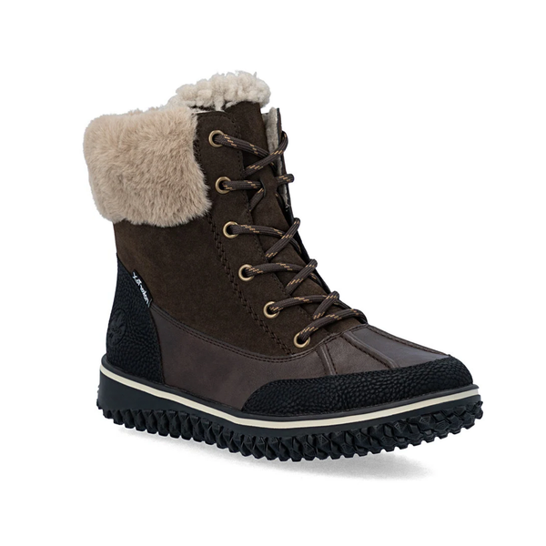 Rieker | Water Resistant Ankle Boot | Z4203-25 | Brown