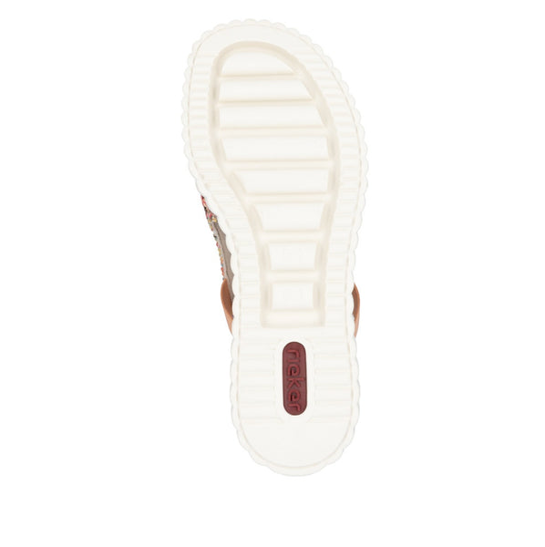 Rieker Wedge | 69172-92 | Multicoloured/Apricot