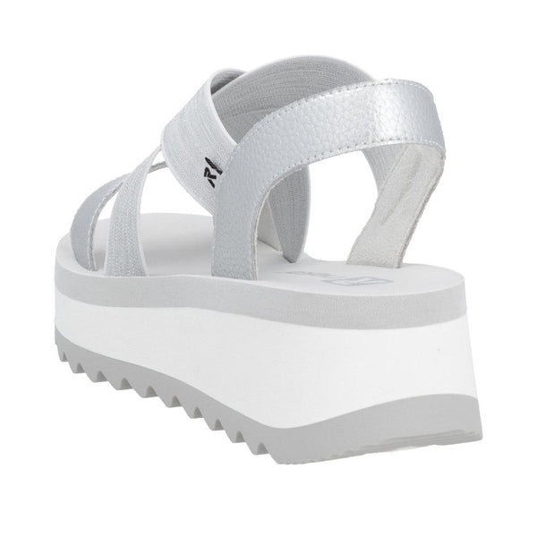 Rieker | Chunky Sandal | W3053-90 | Silver