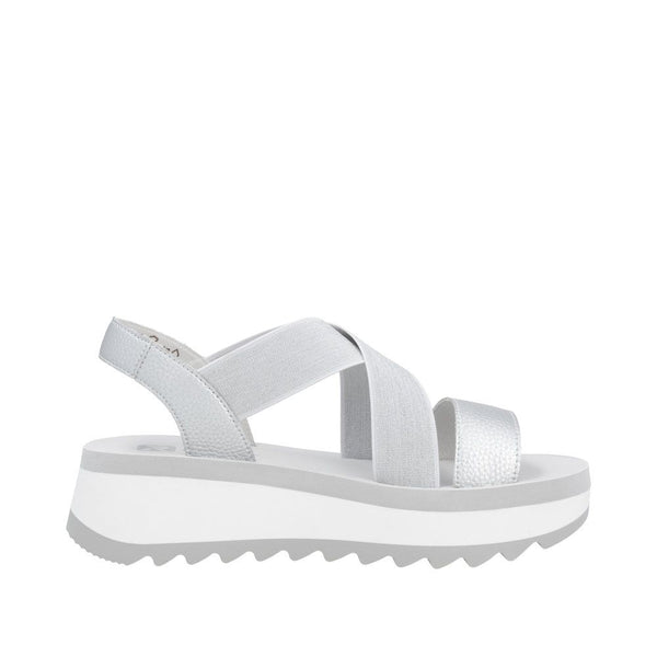 Rieker | Chunky Sandal | W3053-90 | Silver