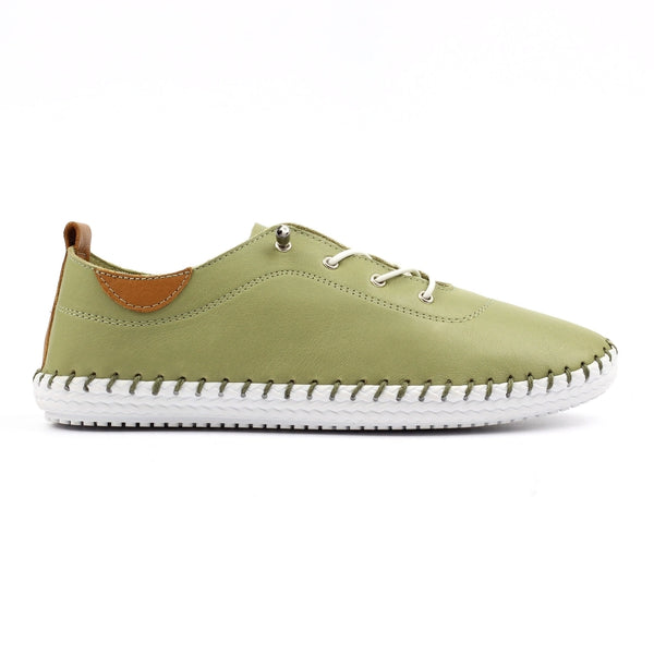 Lunar | St Ives Khaki Plimsoll