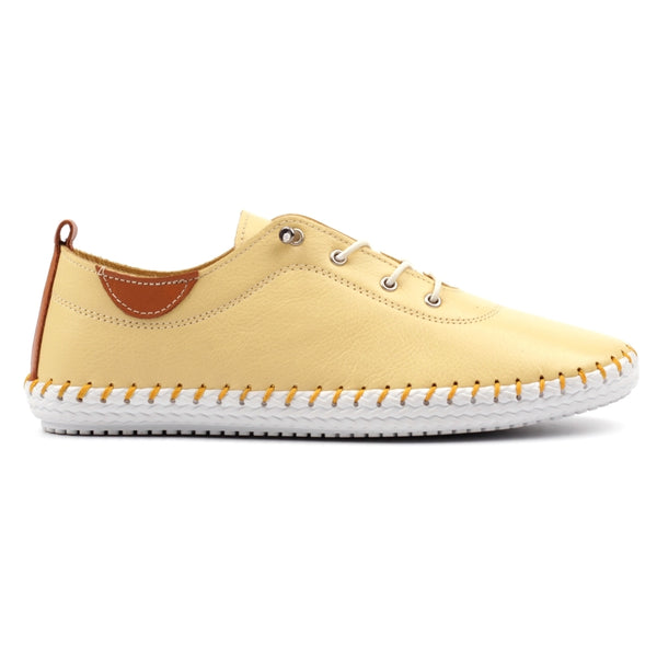 Lunar | St Ives Lemon Plimsoll
