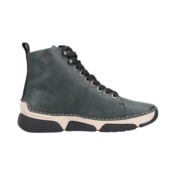 Rieker | 45920-54 Casual Lace Up Boot | Green
