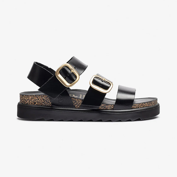 Yokono | Tunez-127 | Platform Sandal | Black