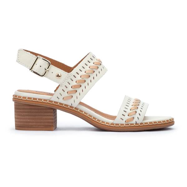 Pikolinos | Blanes Block Heel Sandal W3H-1822C1 | Cream