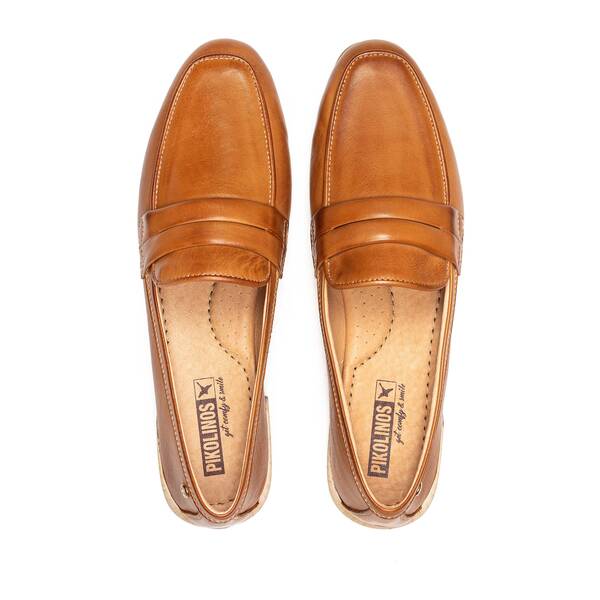 Pikolinos | Almeria Leather Loafer W9W-2531 | Brandy