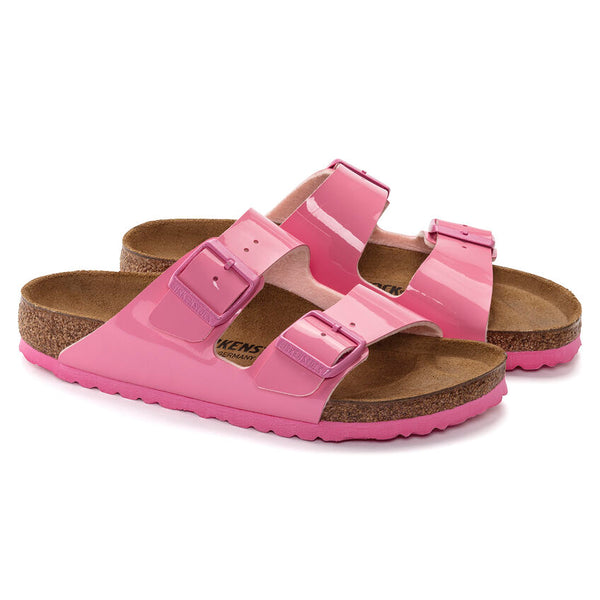 Birkenstock | Arizona Birko-Flor | Patent Candy Pink *ONLINE EXCLUSIVE*