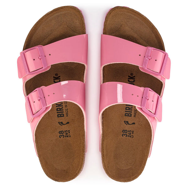 Birkenstock | Arizona Birko-Flor | Patent Candy Pink *ONLINE EXCLUSIVE*