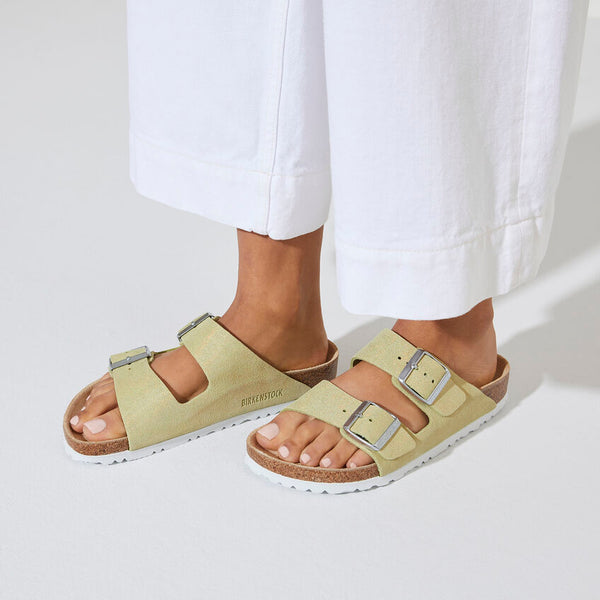 Birkenstock | Arizona Suede Leather | Shimmering Popcorn *ONLINE EXCLUSIVE*