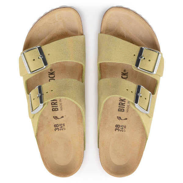 Birkenstock | Arizona Suede Leather | Shimmering Popcorn *ONLINE EXCLUSIVE*