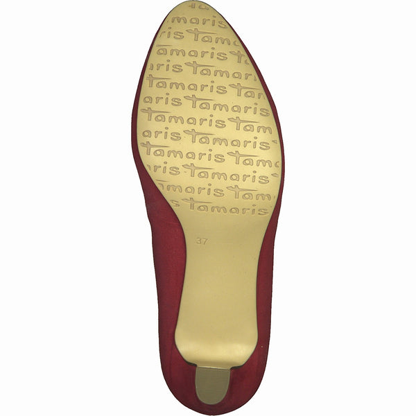 Tamaris Court Shoe 22418 - Lipstick