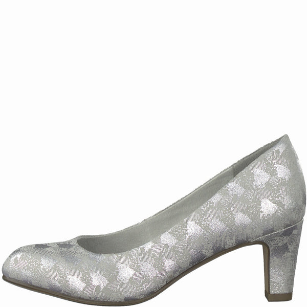 Tamaris Silver Struct Heel 22418-20