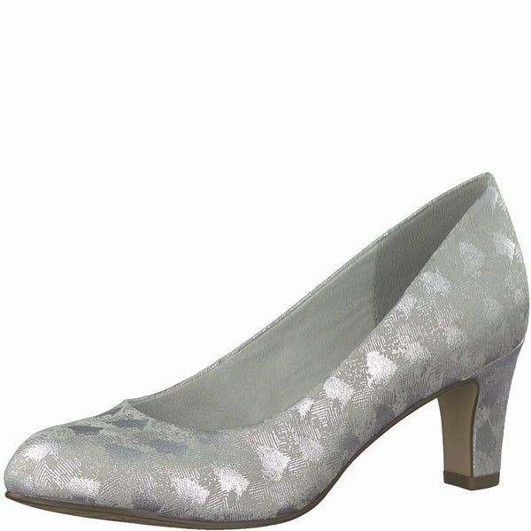 Tamaris Silver Struct Heel 22418-20