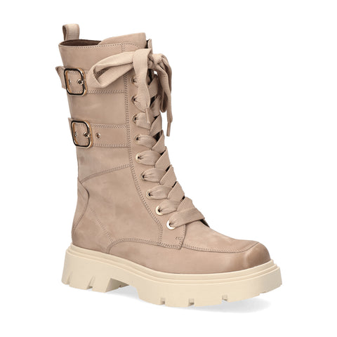 Caprice | Lace Up Boot 25270 | Taupe Nubuck