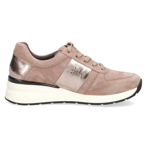 Caprice Trainer | 23707-27 | Taupe/Metallic