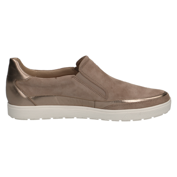 Caprice Slip On Trainer | 24656 | Cement Suede