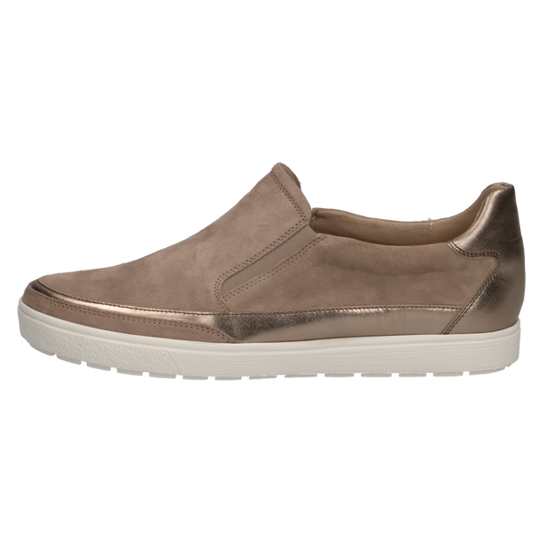 Caprice Slip On Trainer | 24656 | Cement Suede