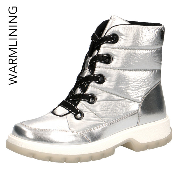 Caprice Metallic Warm Boot | 26215 | Silver