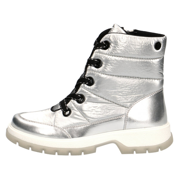 Caprice Metallic Warm Boot | 26215 | Silver