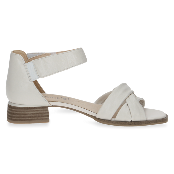 Caprice | Soft Leather Sandal 28202 | Off White
