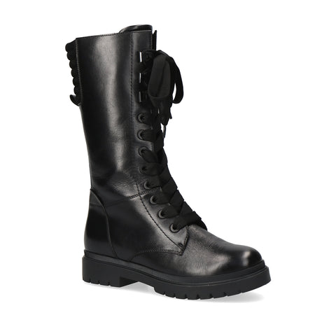 Caprice | Lace Up Calf Boot 25153 | Black
