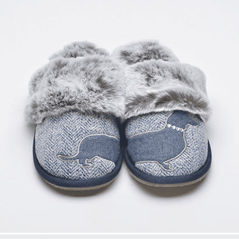 Lazy Dogz | Dasher Slipper | Blue