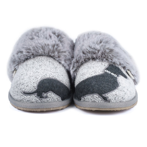 Lazy Dogz | Dasher Slipper | Grey