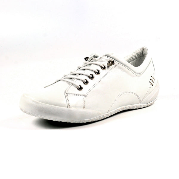 Lunar | Carrick Leather Shoe | White