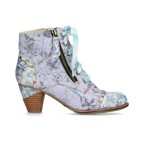 Laura Vita | Alcizeeo 12 Heeled Boot | Blue