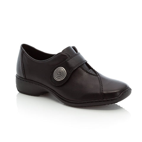 Rieker Classic Shoe | L3870-02 | Black