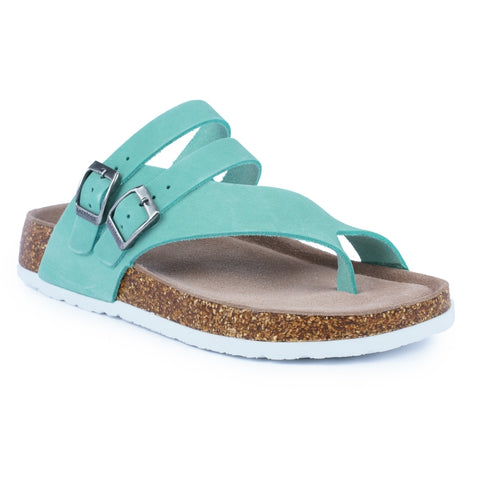 LazyDogz | Rebel Toe Loop Sandal | Aqua